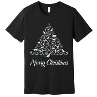 Merry Catmas Christmas Cat Tree Cats Funny Meowy Cats Lovers Premium T-Shirt