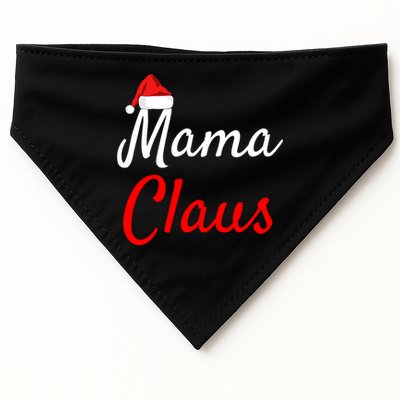 Mama Claus Cool Gift Daddy Claus Mama Claus Sweaters Pjs Cool Gift USA-Made Doggie Bandana