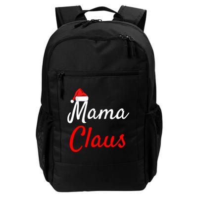 Mama Claus Cool Gift Daddy Claus Mama Claus Sweaters Pjs Cool Gift Backpack