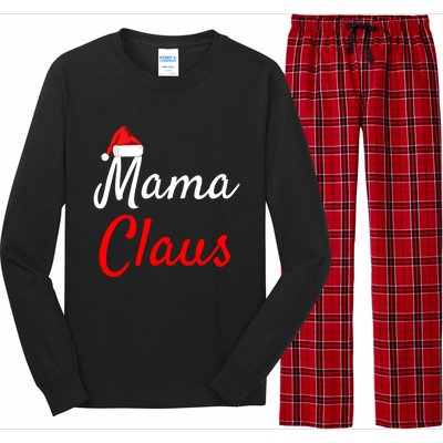 Mama Claus Cool Gift Daddy Claus Mama Claus Sweaters Pjs Cool Gift Long Sleeve Pajama Set