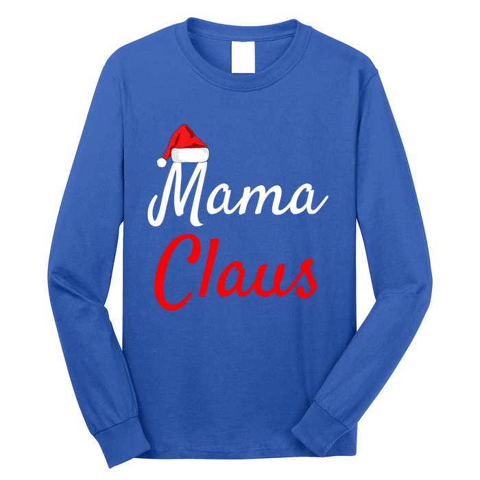 Mama Claus Cool Gift Daddy Claus Mama Claus Sweaters Pjs Cool Gift Long Sleeve Shirt