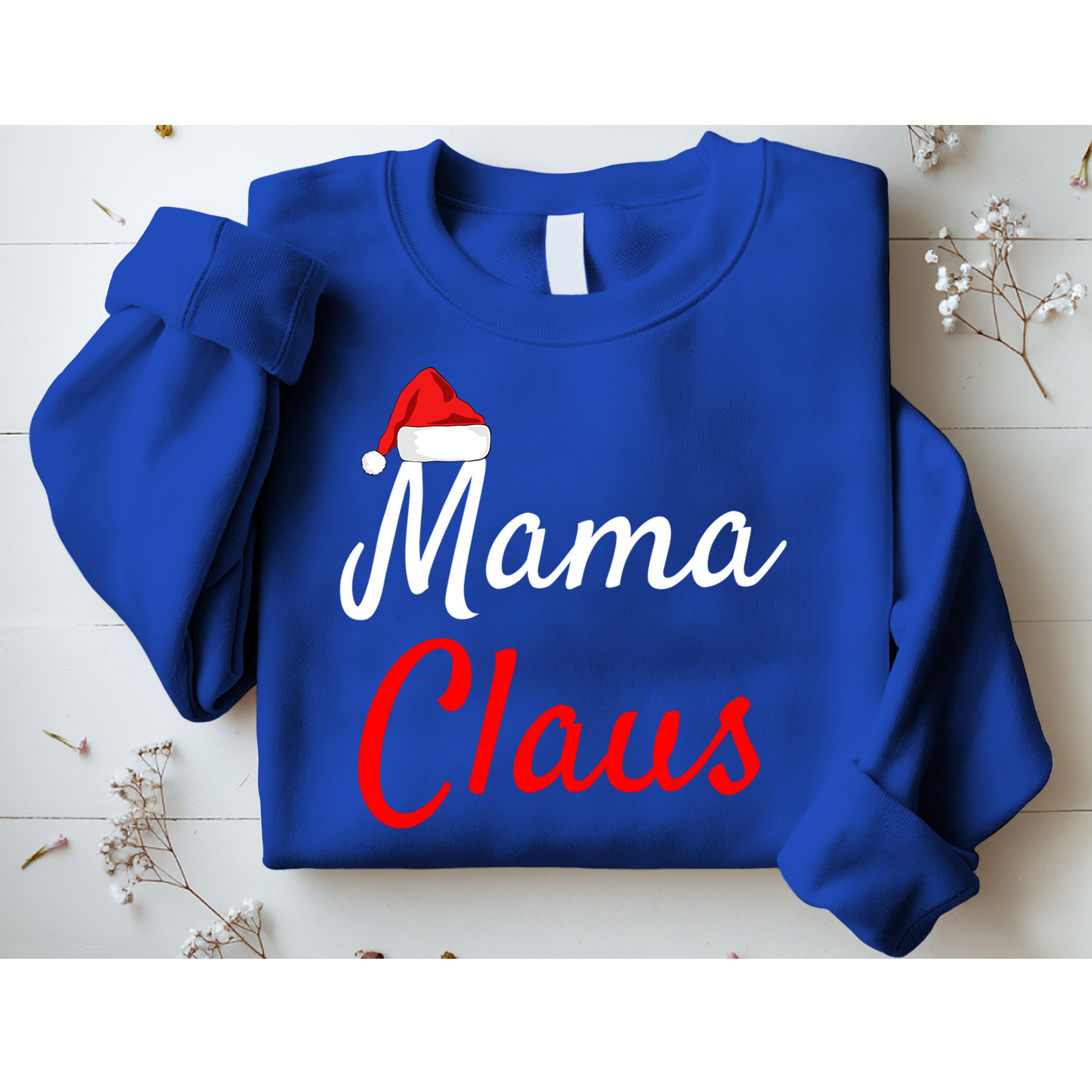 Mama Claus Cool Gift Daddy Claus Mama Claus Sweaters Pjs Cool Gift Sweatshirt