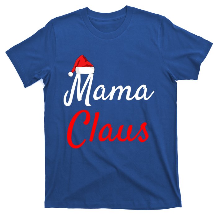 Mama Claus Cool Gift Daddy Claus Mama Claus Sweaters Pjs Cool Gift T-Shirt