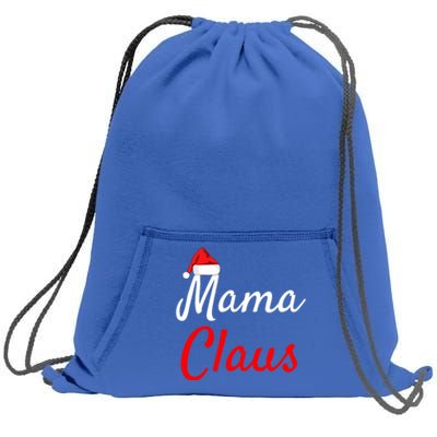 Mama Claus Cool Gift Daddy Claus Mama Claus Sweaters Pjs Cool Gift Sweatshirt Cinch Pack Bag