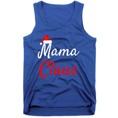 Mama Claus Cool Gift Daddy Claus Mama Claus Sweaters Pjs Cool Gift Tank Top