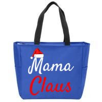 Mama Claus Cool Gift Daddy Claus Mama Claus Sweaters Pjs Cool Gift Zip Tote Bag