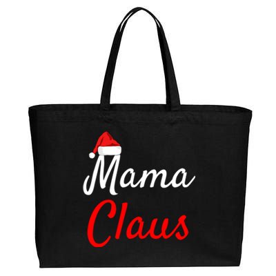 Mama Claus Cool Gift Daddy Claus Mama Claus Sweaters Pjs Cool Gift Cotton Canvas Jumbo Tote