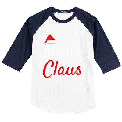 Mama Claus Cool Gift Daddy Claus Mama Claus Sweaters Pjs Cool Gift Baseball Sleeve Shirt