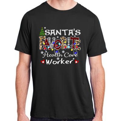 Merry Christmas Crew Rn Santas Favorite Health Care Worker Gift Adult ChromaSoft Performance T-Shirt