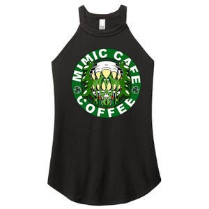 Mimic Cafe Coffee Women’s Perfect Tri Rocker Tank