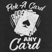 Magician Costume Card Tricks Pick A Card Any Card Golf Towel