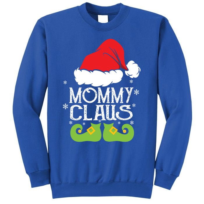 Mommy Claus Christmas Santa Family Matching Pajamas Xmas Great Gift Tall Sweatshirt