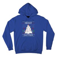 Meowy Catmas Cute Cats Christmas Tree Ugly Sweater For Lover Gift Hoodie