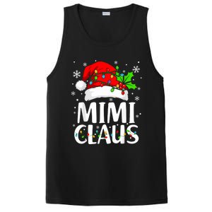 Mimi Claus Christmas Lights Pajama Family Matching PosiCharge Competitor Tank