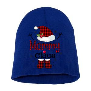 Mommy Claus Christmas Santa Family Matching Pajamas Xmas Funny Gift Short Acrylic Beanie