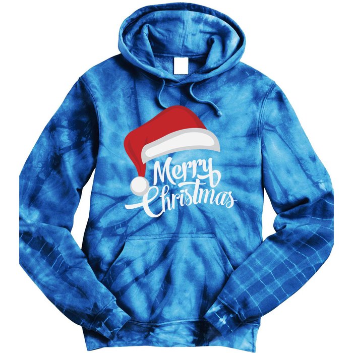 Merry Christmas Cute Gift Tie Dye Hoodie