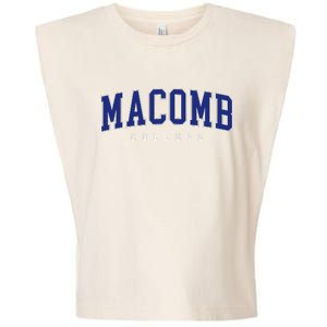 Macomb Community College Garment-Dyed Women's Muscle Tee