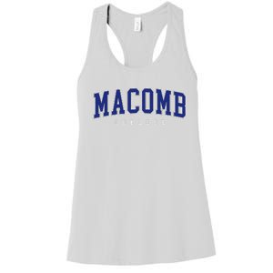 Macomb Community College Women's Racerback Tank