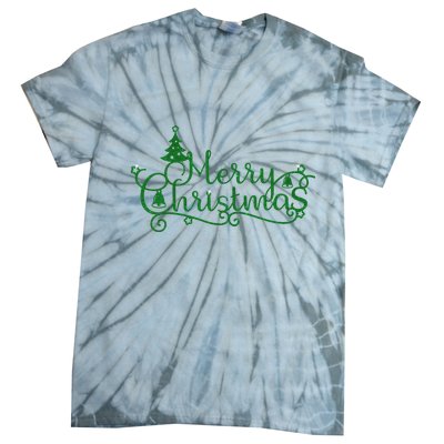 Merry Christmas Cute Gift Tie-Dye T-Shirt