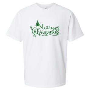 Merry Christmas Cute Gift Sueded Cloud Jersey T-Shirt