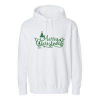 Merry Christmas Cute Gift Garment-Dyed Fleece Hoodie