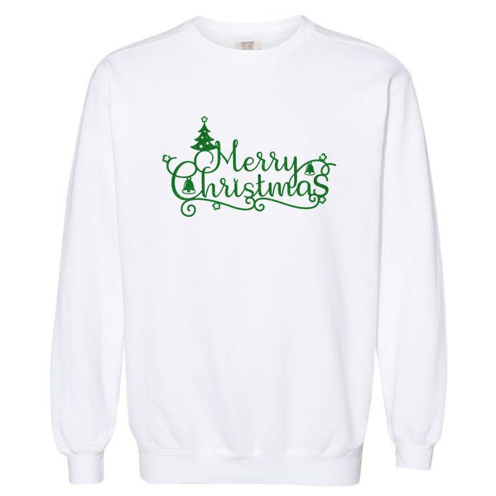 Merry Christmas Cute Gift Garment-Dyed Sweatshirt