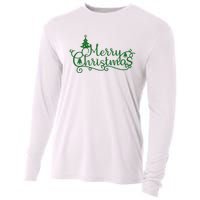 Merry Christmas Cute Gift Cooling Performance Long Sleeve Crew