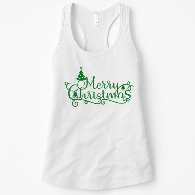 Merry Christmas Cute Gift Womens Tank Top