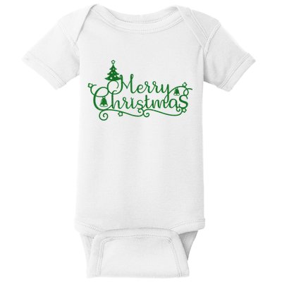 Merry Christmas Cute Gift Baby Bodysuit