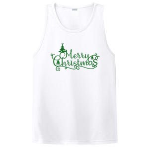 Merry Christmas Cute Gift PosiCharge Competitor Tank