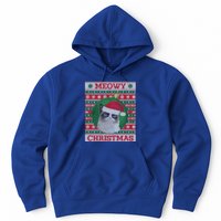 Meowy Christmas Cat Christmas Gift Hoodie