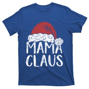 Mama Claus Christmas Costume Gift Santa Matching Family Xmas Gift T-Shirt