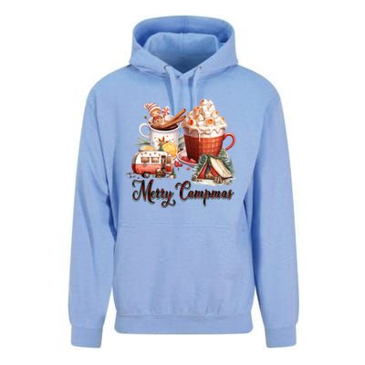 Merry Campmas Christmas Funny Camping Meaningful Gift Unisex Surf Hoodie