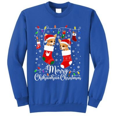 Merry Chihuahua Christmas Chihuahua Xmas Party Cute Gift Sweatshirt