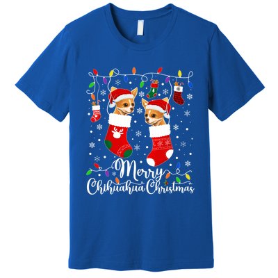 Merry Chihuahua Christmas Chihuahua Xmas Party Cute Gift Premium T-Shirt