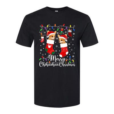 Merry Chihuahua Christmas Chihuahua Xmas Party Cute Gift Softstyle CVC T-Shirt