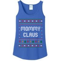 Mommy Claus Costume Gift Funny Chritsmas Pajamas Family Gift Ladies Essential Tank