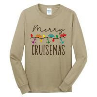 Merry Cruisemas Cruise Christmas Lights Matching Family Xmas Tall Long Sleeve T-Shirt