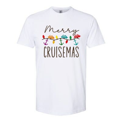 Merry Cruisemas Cruise Christmas Lights Matching Family Xmas Softstyle CVC T-Shirt