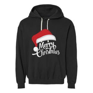 Merry Christmas Cute Gift Garment-Dyed Fleece Hoodie