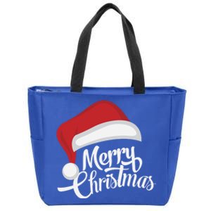 Merry Christmas Cute Gift Zip Tote Bag