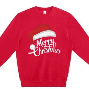 Merry Christmas Cute Gift Premium Crewneck Sweatshirt