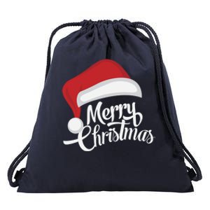 Merry Christmas Cute Gift Drawstring Bag