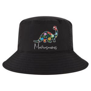 Mamasaurus Christmas Cute Floral Brontosaurus Dinosaur Mom Gift Cool Comfort Performance Bucket Hat