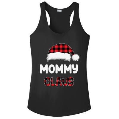 Mommy Claus Costume Gift Funny Chritsmas Pajamas Family Gift Ladies PosiCharge Competitor Racerback Tank