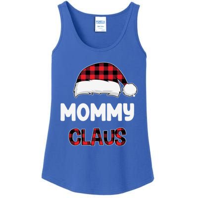 Mommy Claus Costume Gift Funny Chritsmas Pajamas Family Gift Ladies Essential Tank