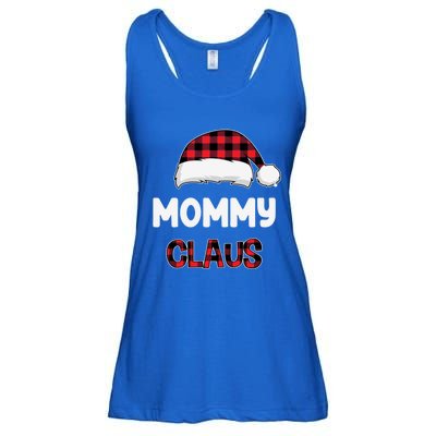 Mommy Claus Costume Gift Funny Chritsmas Pajamas Family Gift Ladies Essential Flowy Tank