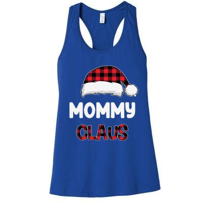 Mommy Claus Costume Gift Funny Chritsmas Pajamas Family Gift Women's Racerback Tank