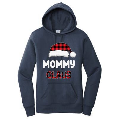 Mommy Claus Costume Gift Funny Chritsmas Pajamas Family Gift Women's Pullover Hoodie