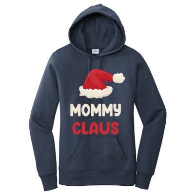 Mommy Claus Costume Gift Funny Chritsmas Pajamas Family Cute Gift Women's Pullover Hoodie